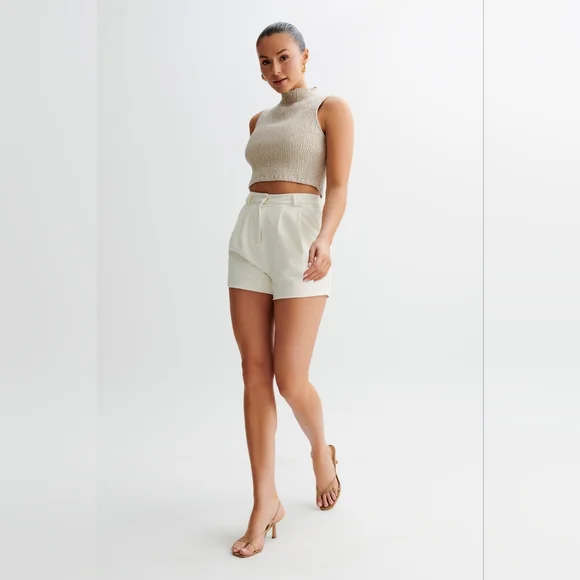 SigourneySuiting Shorts - Ivory - Picture 9 of 16